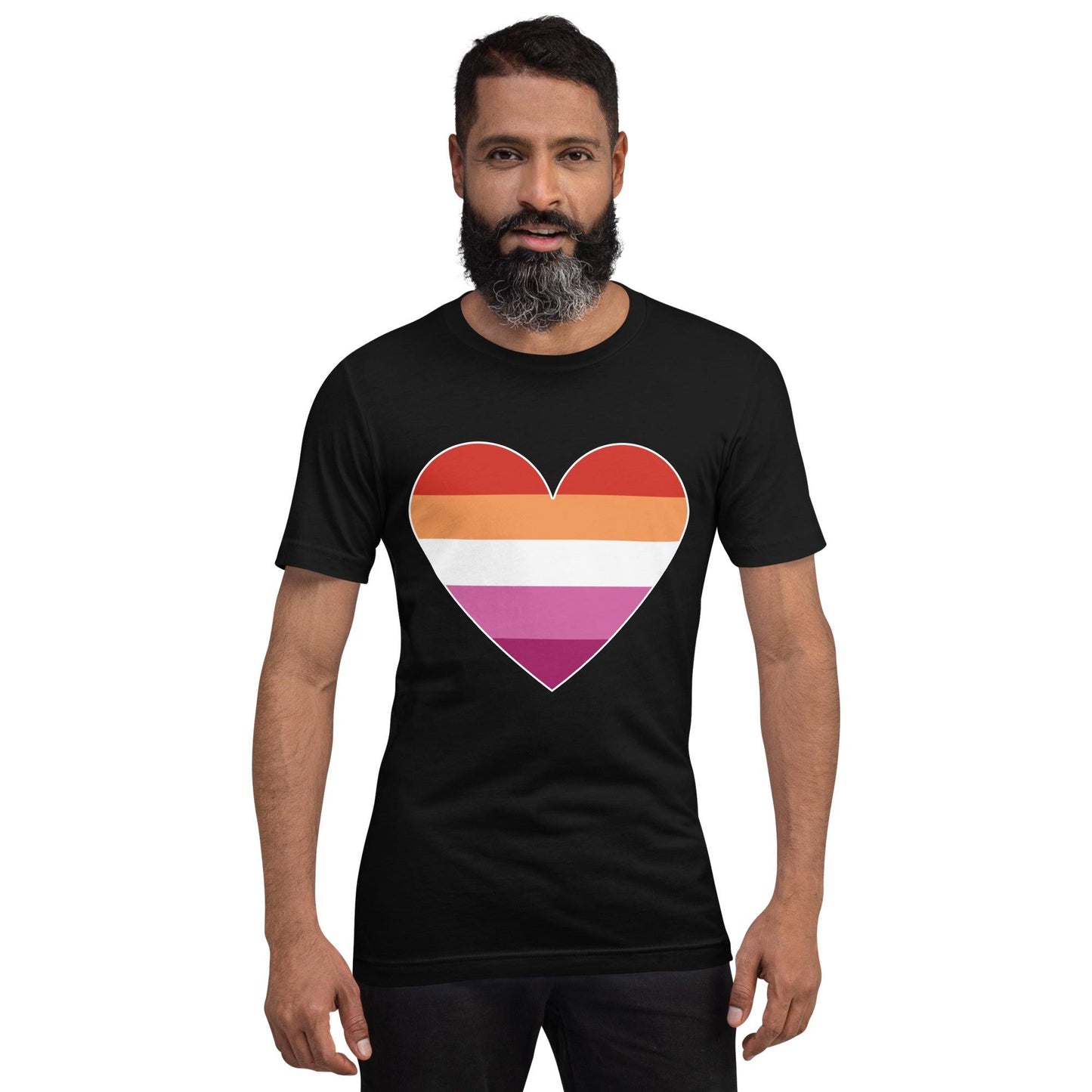 Lesbian Heart T-Shirt - T Shirt - Free 2 B