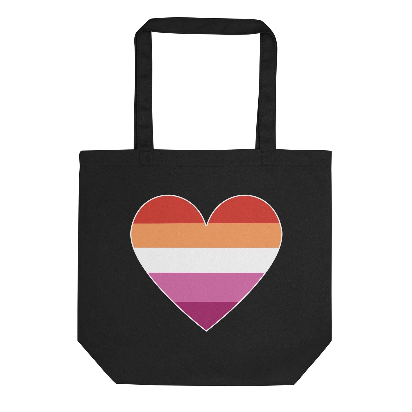 Lesbian Heart Tote Bag - Tote Bag - Free 2 B