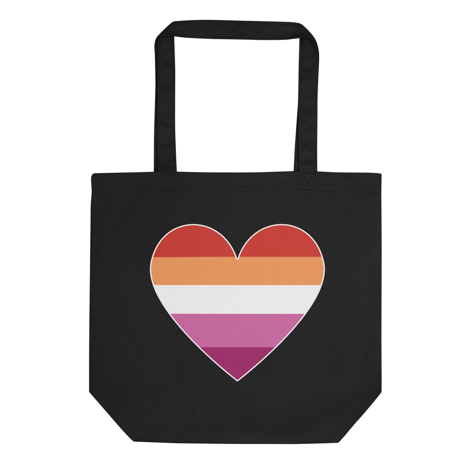 Lesbian Heart Tote Bag - Tote Bag - Free 2 B