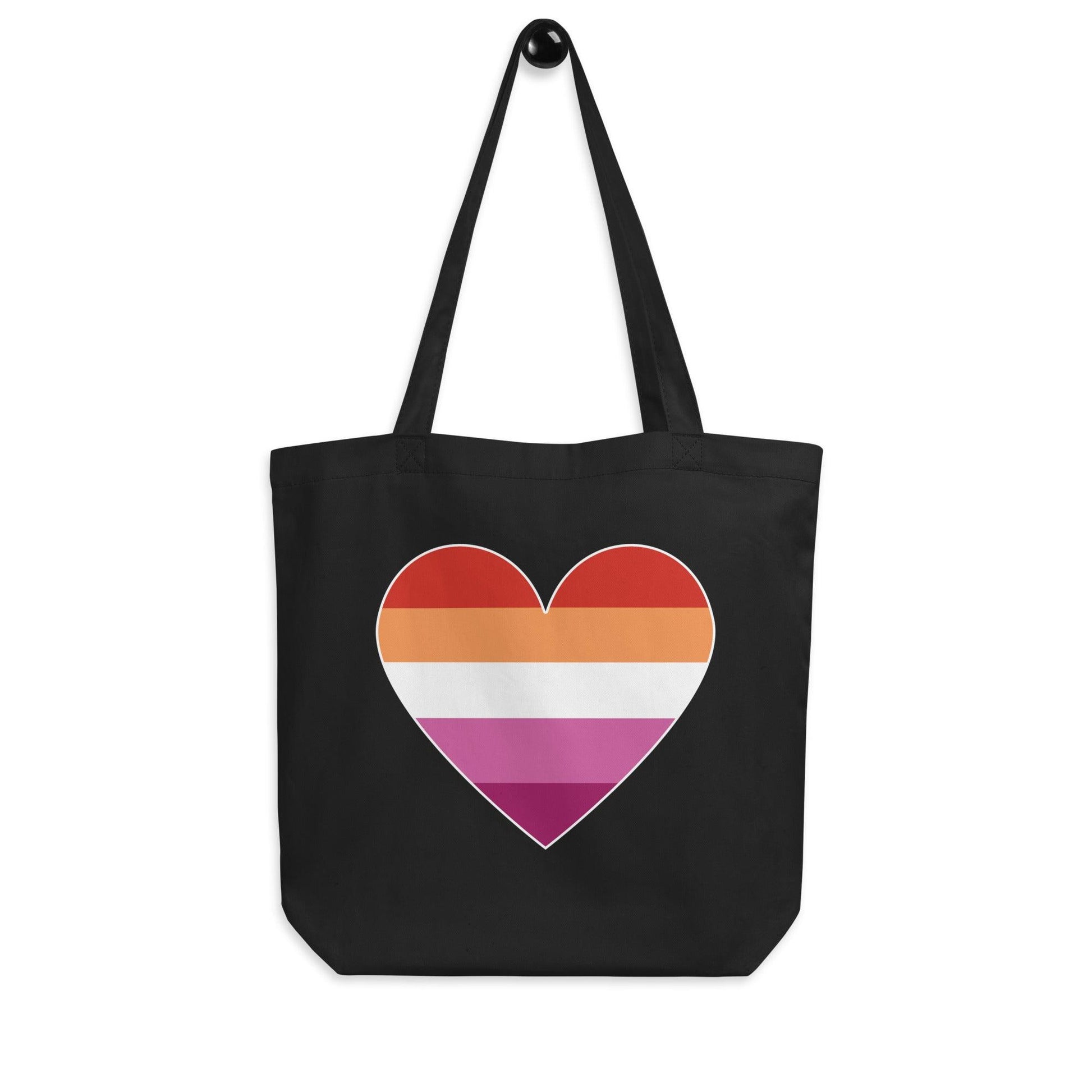 Lesbian Heart Tote Bag - Tote Bag - Free 2 B