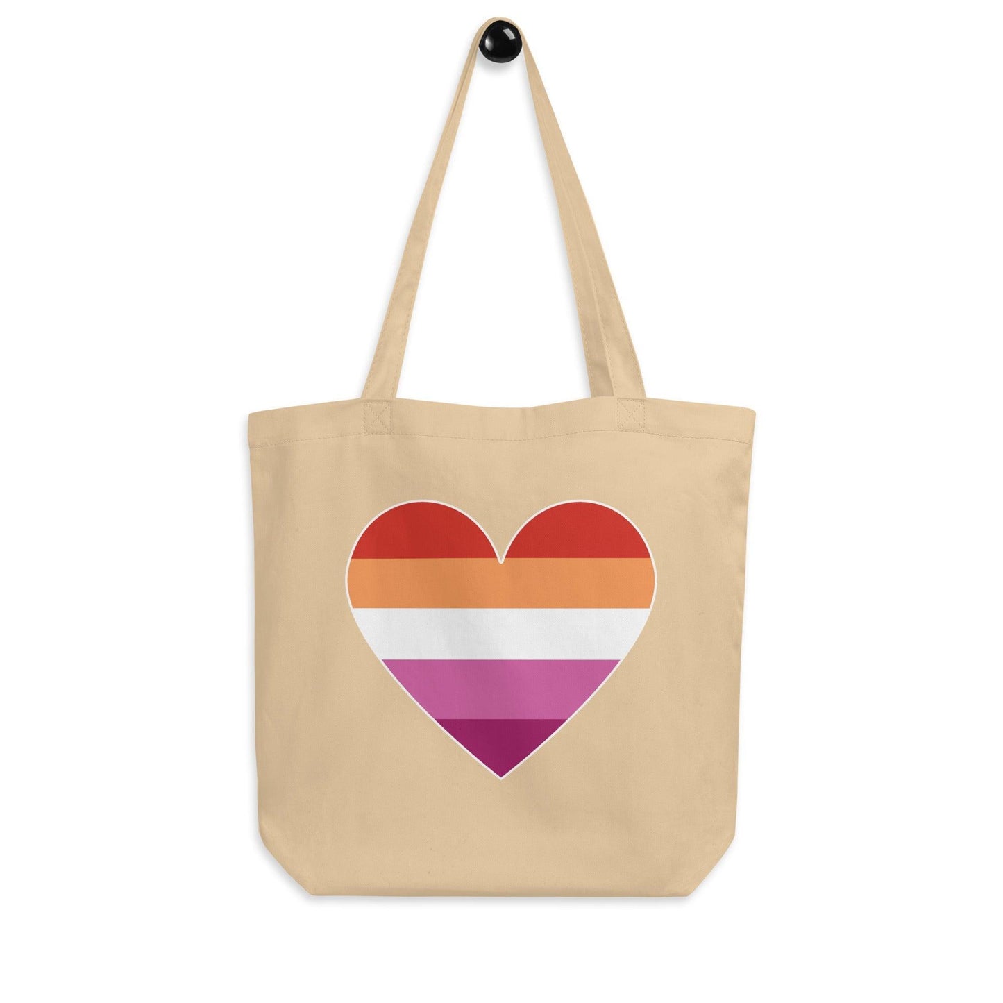 Lesbian Heart Tote Bag - Tote Bag - Free 2 B