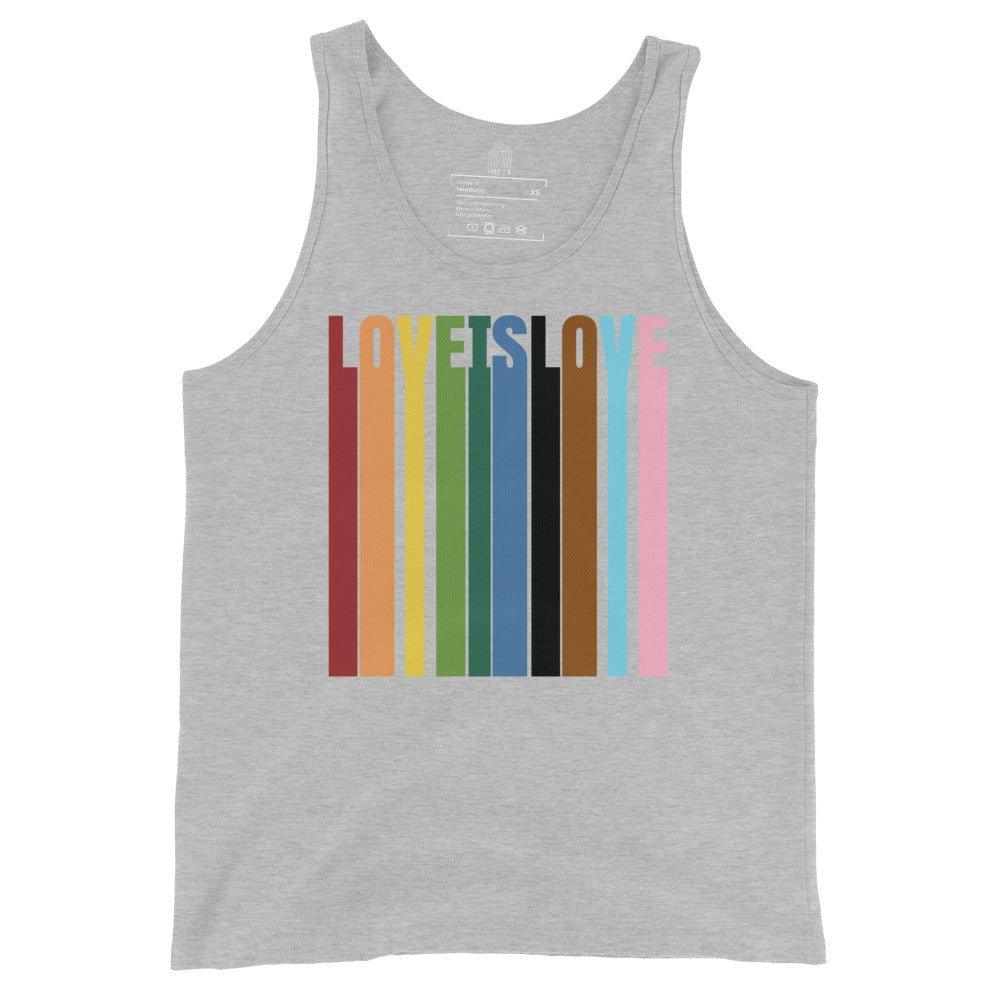 "Love Is Love" Tank Top - Tank Top - Free 2 B