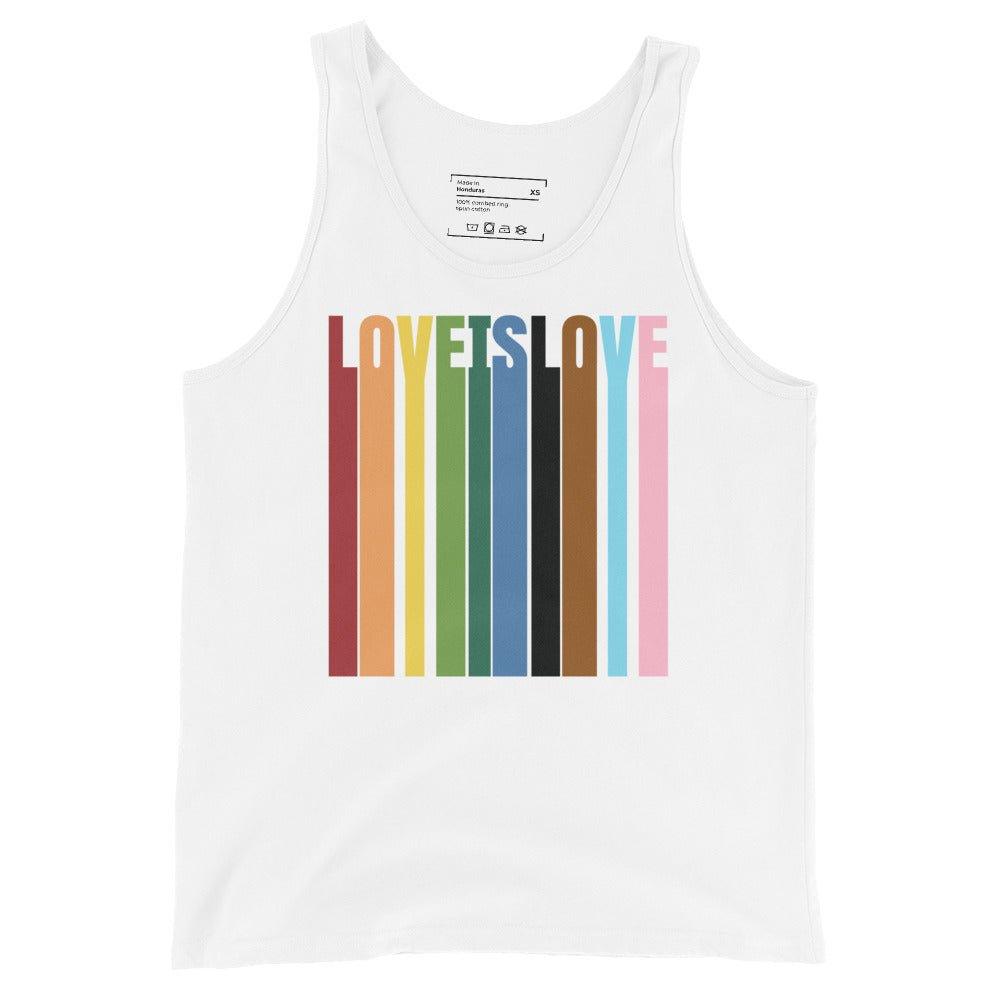 "Love Is Love" Tank Top - Tank Top - Free 2 B