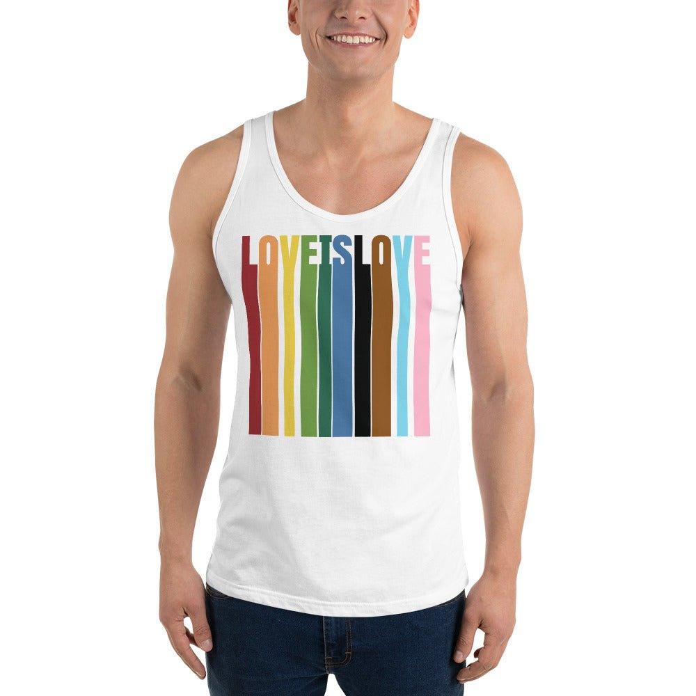 "Love Is Love" Tank Top - Tank Top - Free 2 B