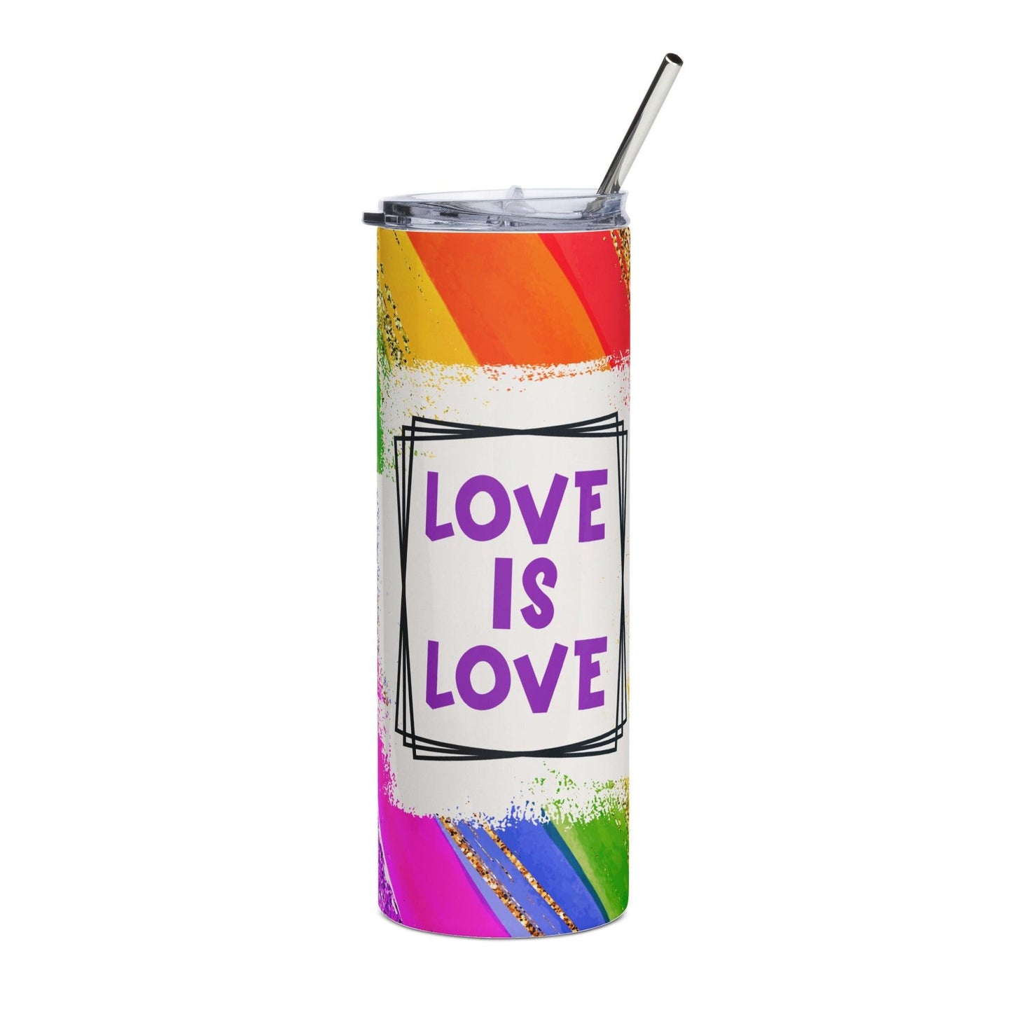 "Love is Love" Tumbler - Tumbler - Free 2 B