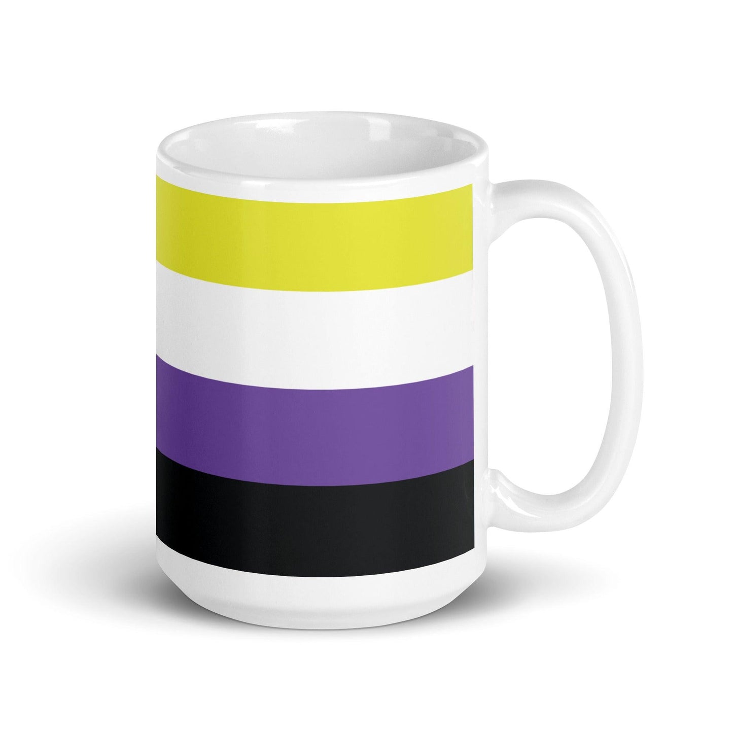 Non-Binary Flag Mug - Mug - Free 2 B