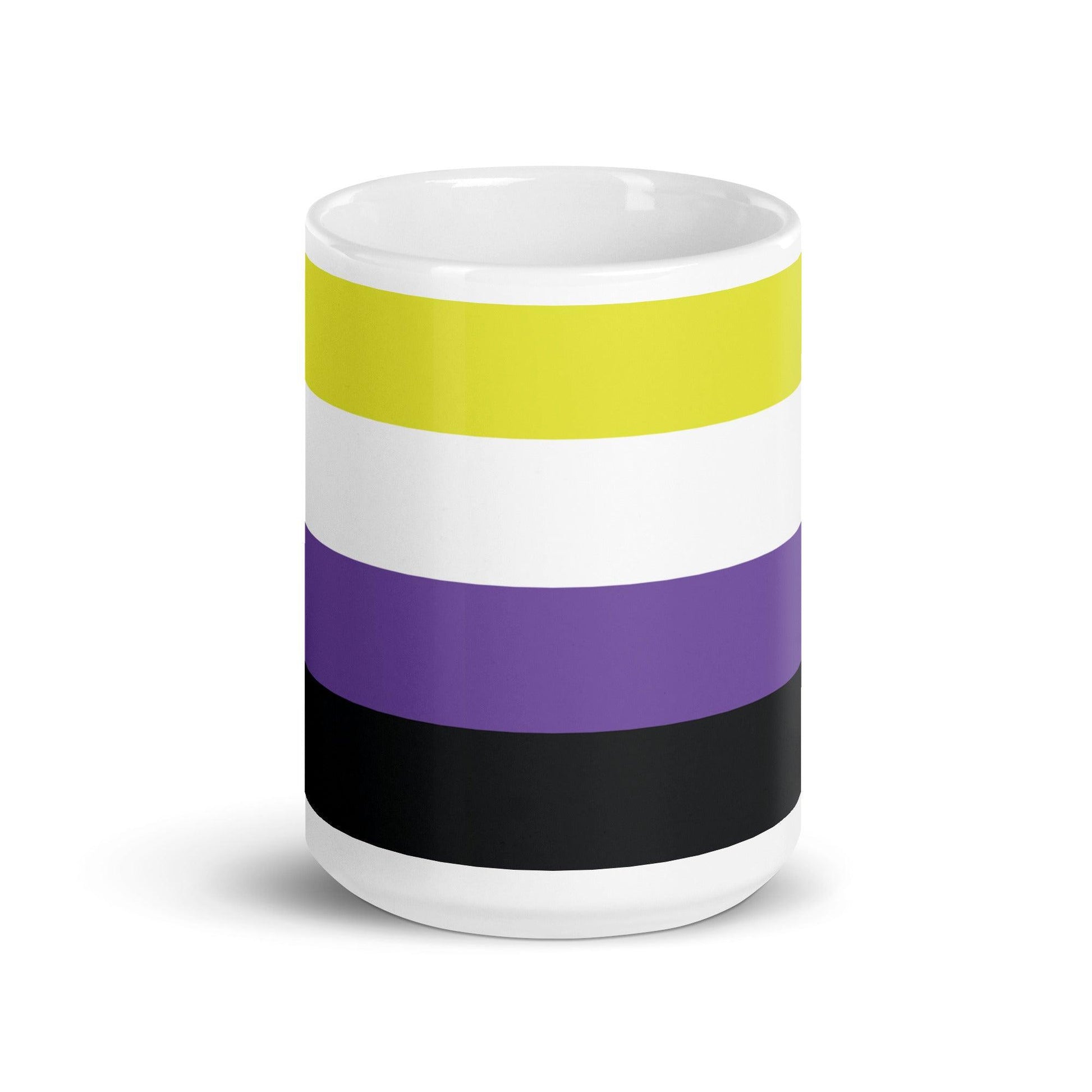 Non-Binary Flag Mug - Mug - Free 2 B