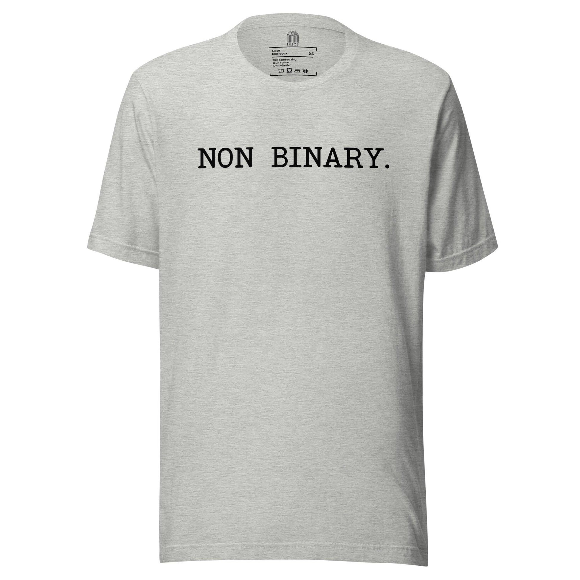 Non Binary Pride T-Shirt - T Shirt - Free 2 B