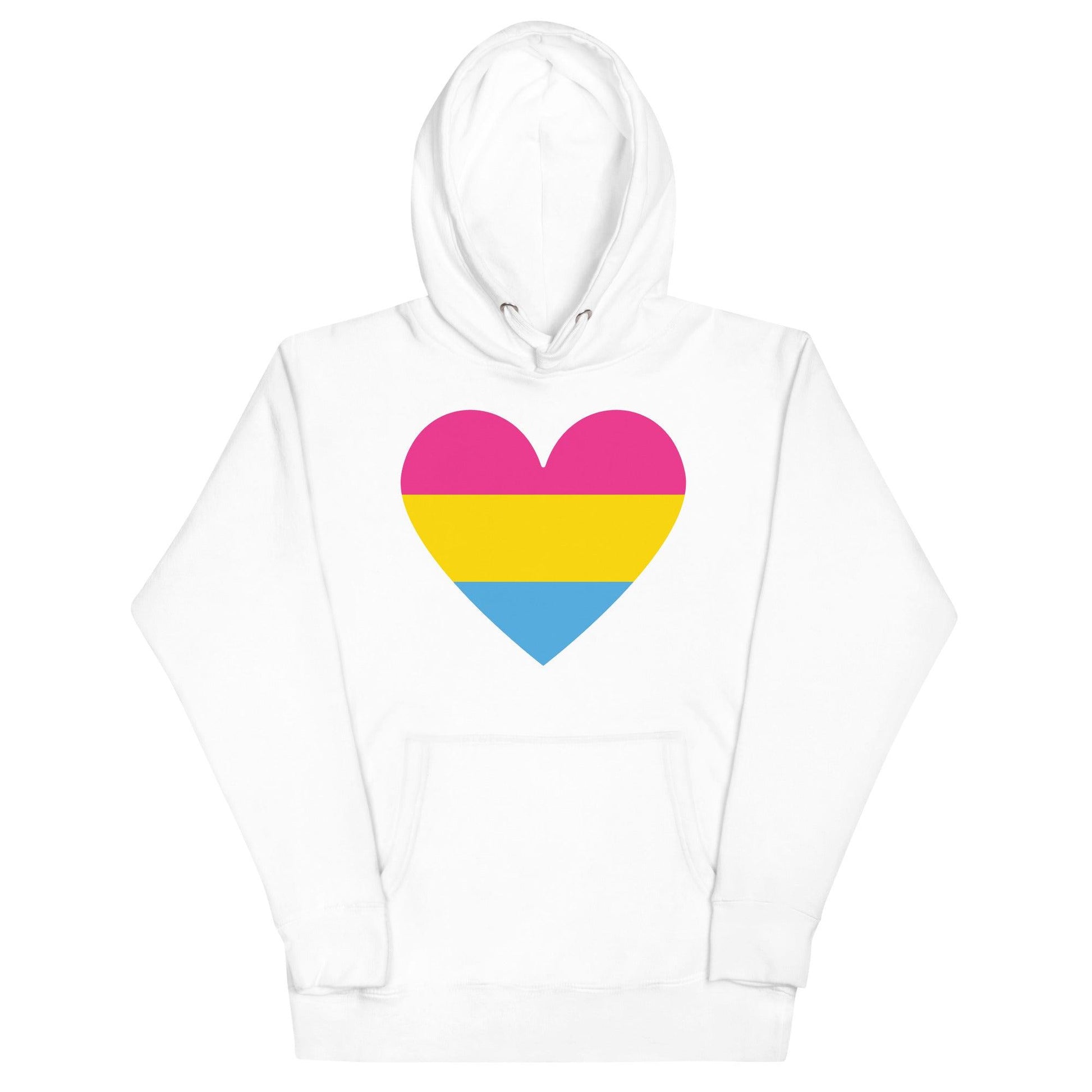 Pansexual Heart Hoodie - Hoodie - Free 2 B