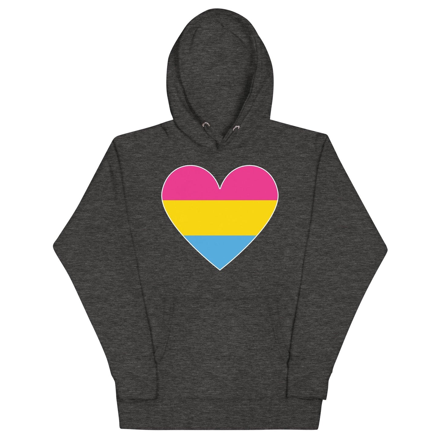 Pansexual Heart Hoodie - Hoodie - Free 2 B