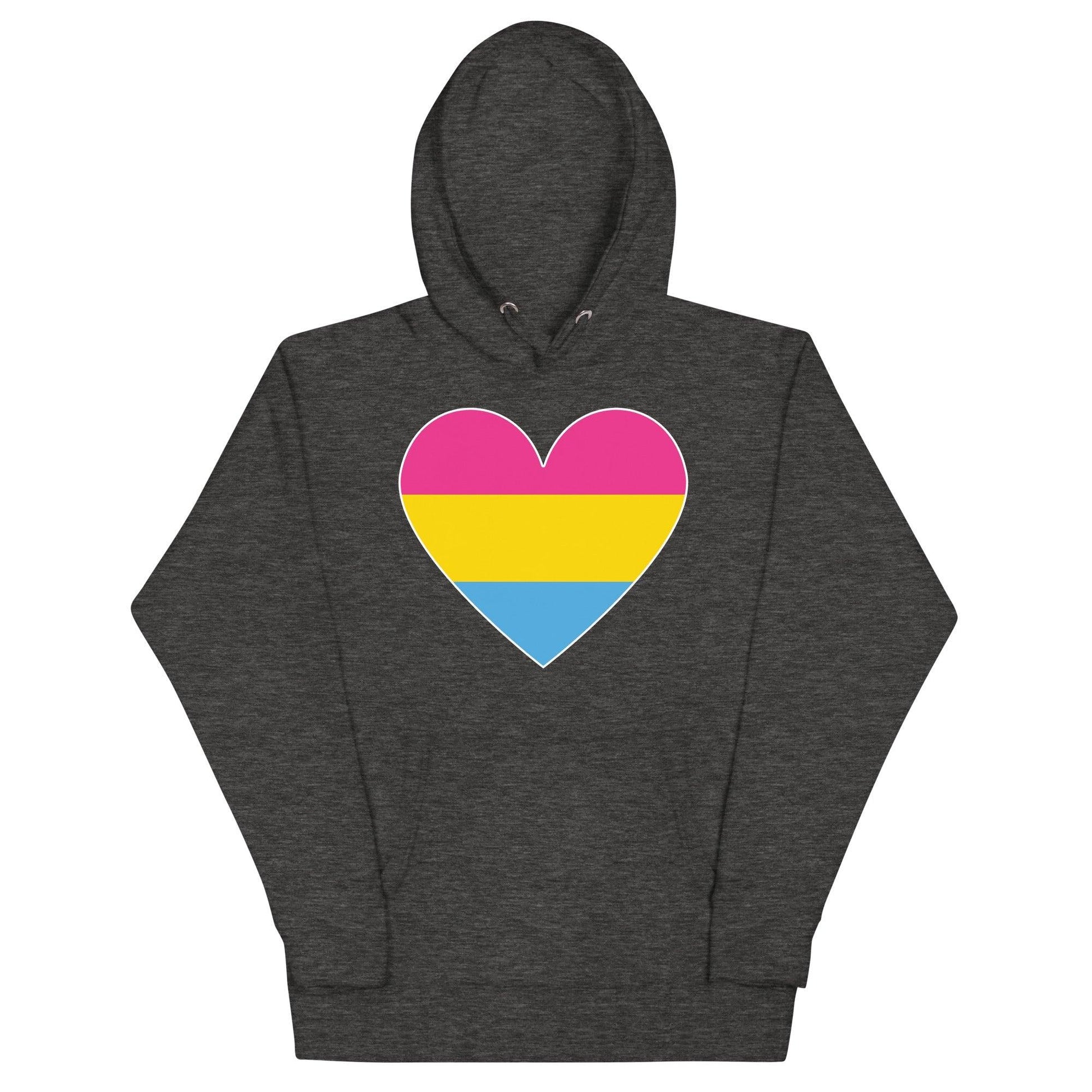 Pansexual Heart Hoodie - Hoodie - Free 2 B