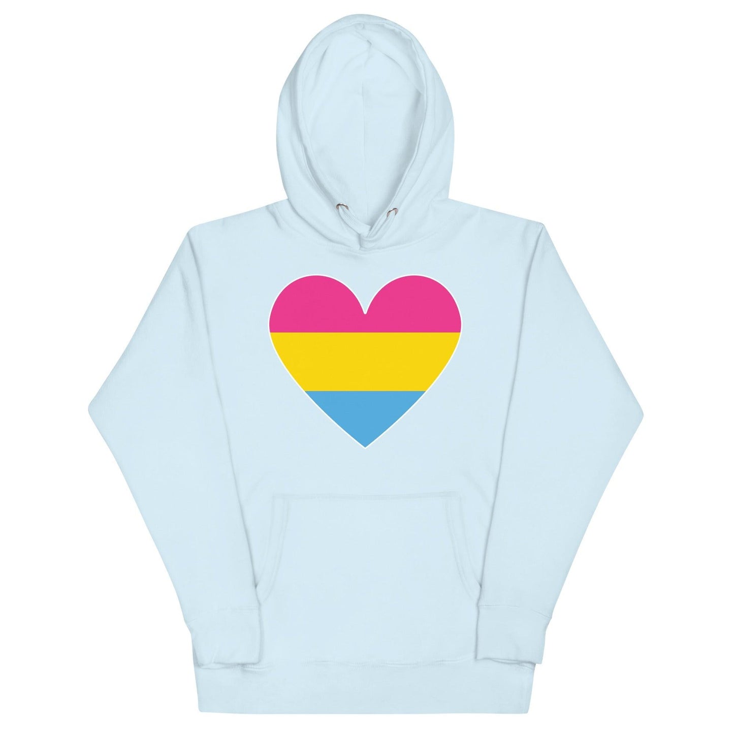 Pansexual Heart Hoodie - Hoodie - Free 2 B