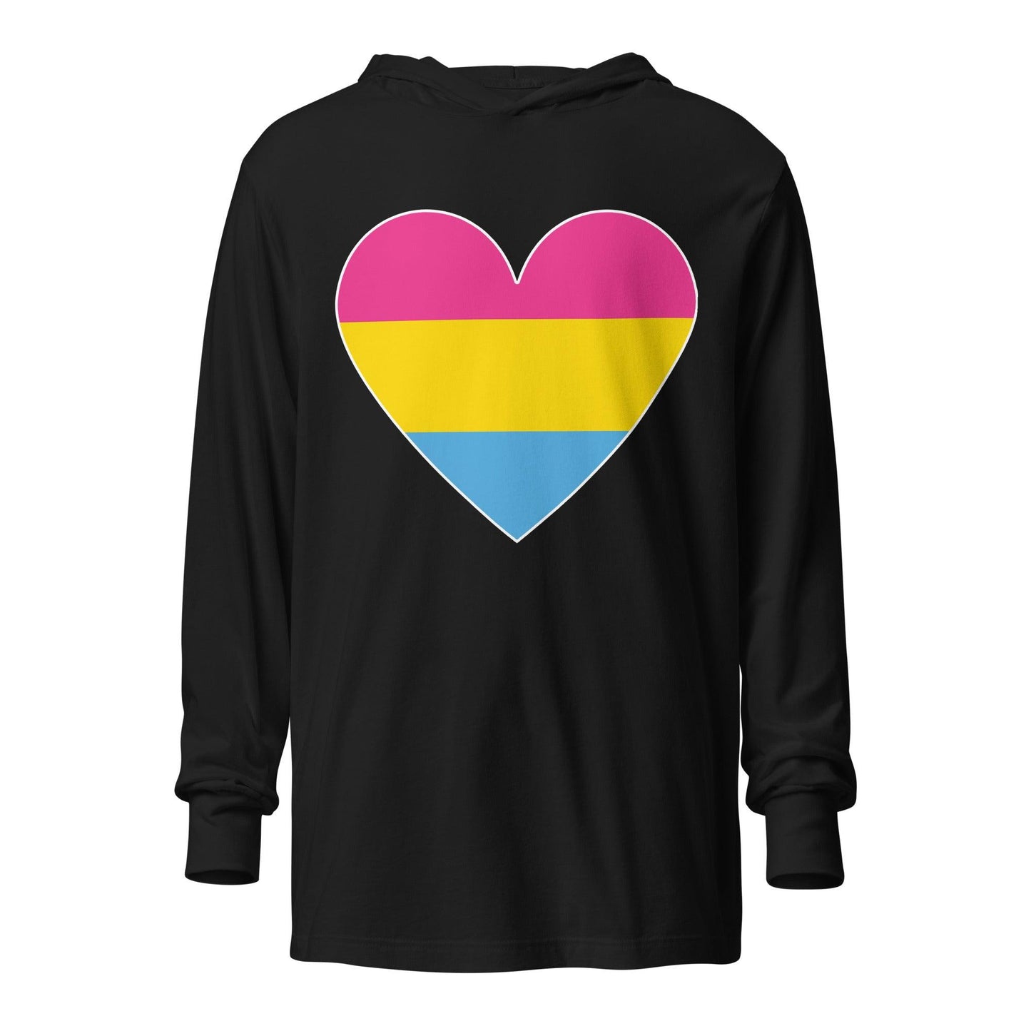 Pansexual Heart Long Sleeve Shirt - Long Sleeve Shirt - Free 2 B