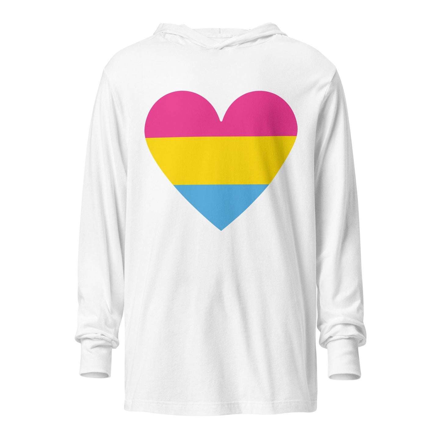 Pansexual Heart Long Sleeve Shirt - Long Sleeve Shirt - Free 2 B