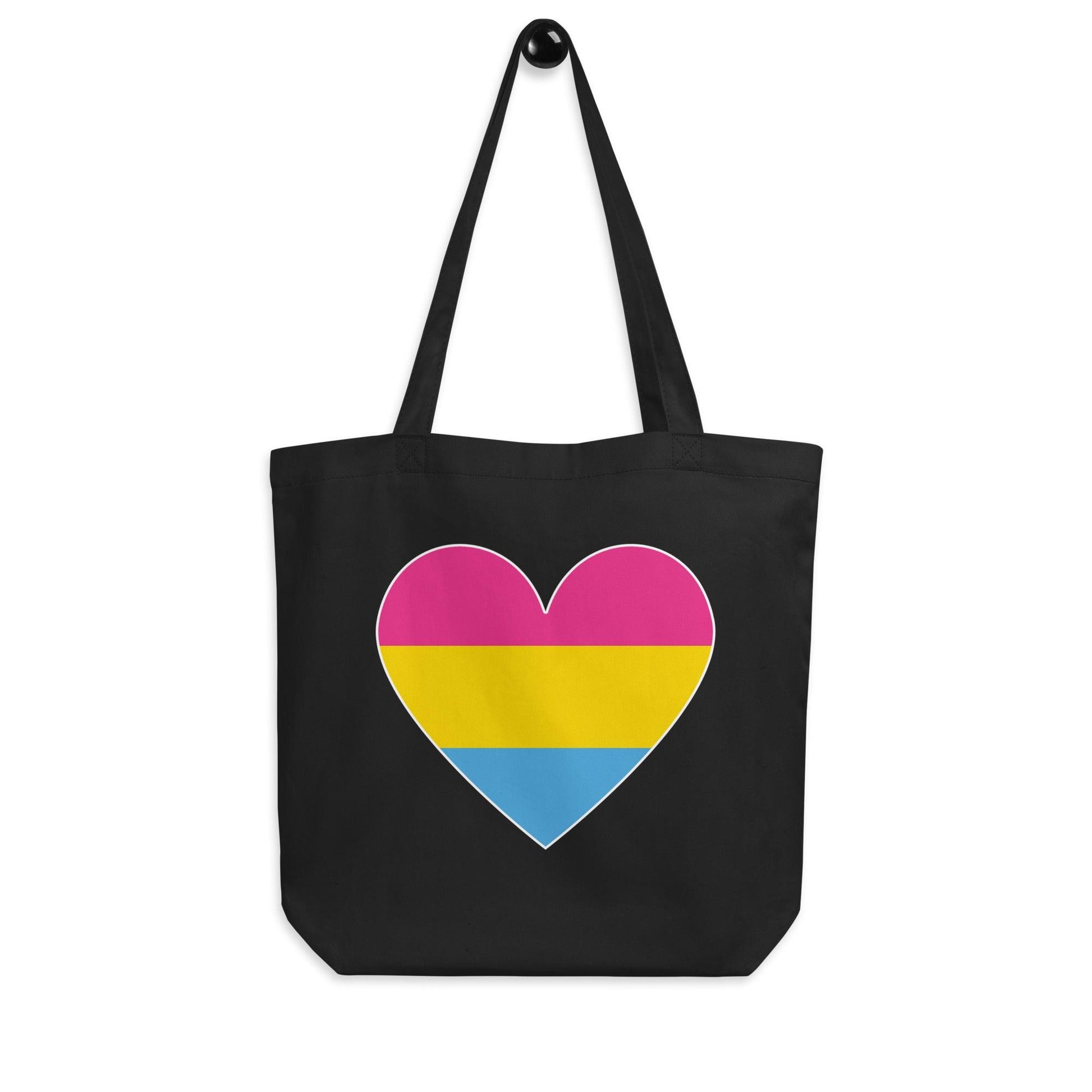 Pansexual Heart Tote Bag - Tote Bag - Free 2 B