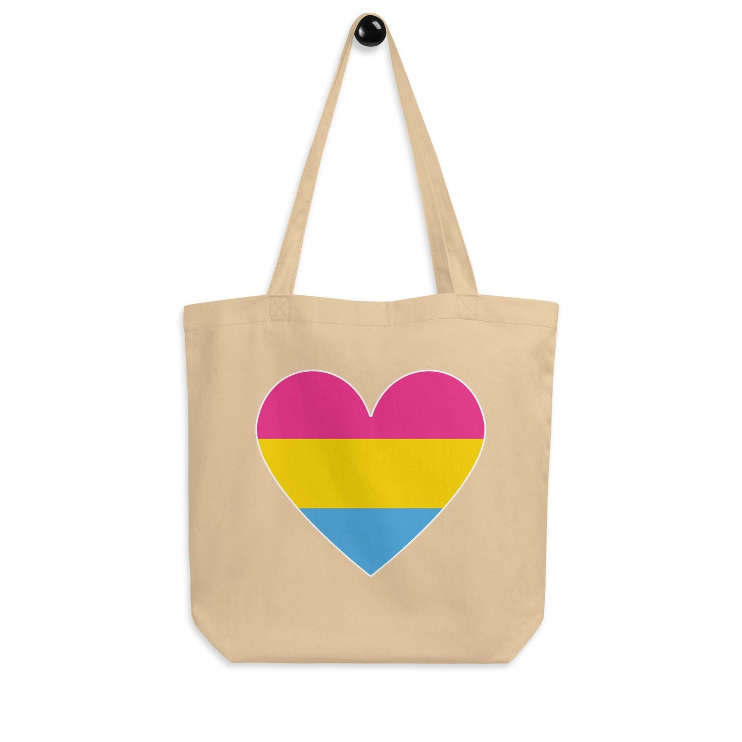 Pansexual Heart Tote Bag - Tote Bag - Free 2 B