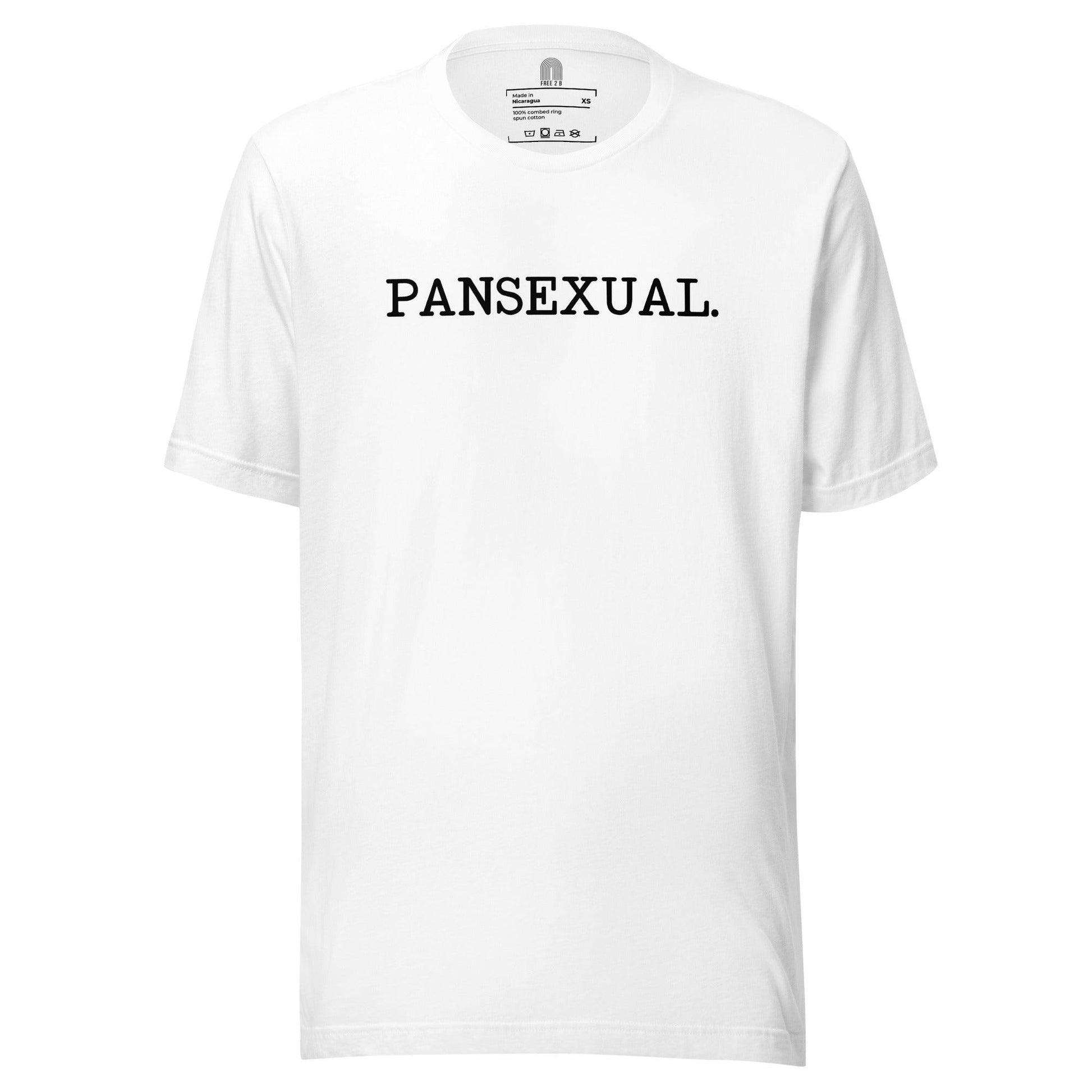 Pansexual Pride T-Shirt - T Shirt - Free 2 B