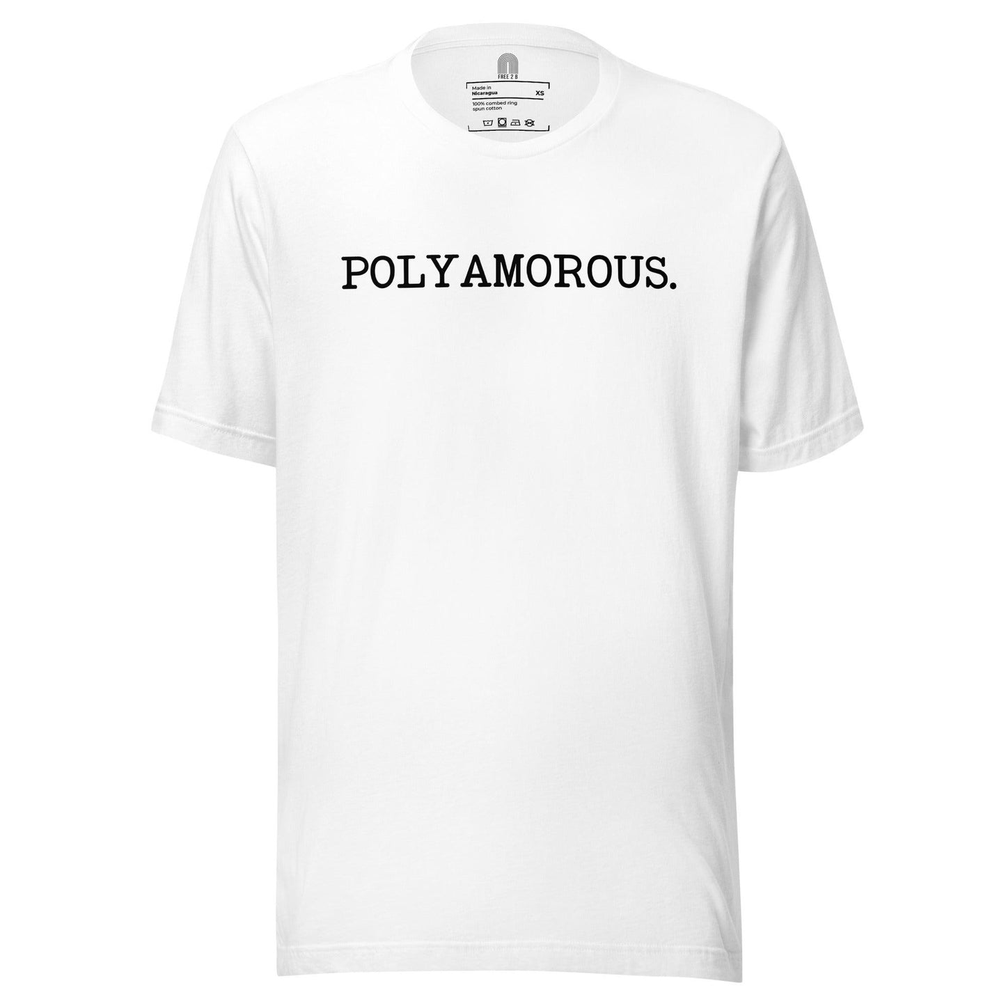 Polyamorous Pride T-Shirt - T Shirt - Free 2 B