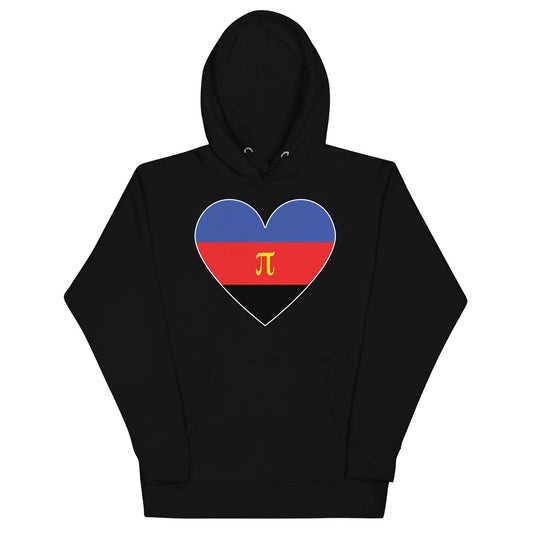 Polyamory Heart Hoodie - Hoodie - Free 2 B