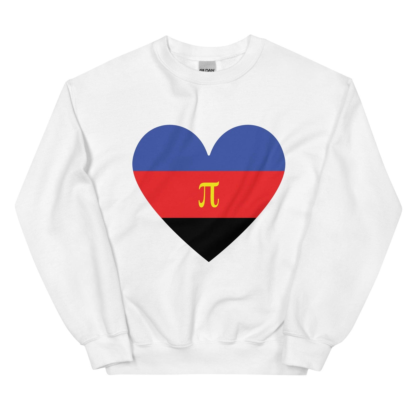 Polyamory Heart Sweatshirt - Crewneck Sweatshirt - Free 2 B