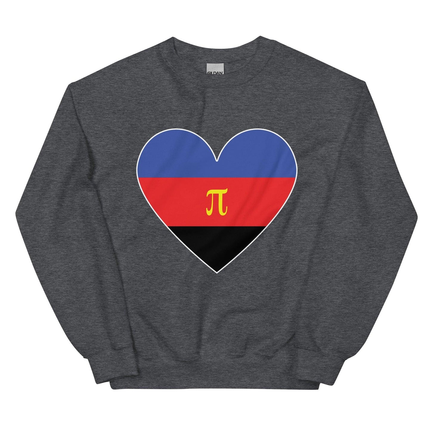 Polyamory Heart Sweatshirt - Crewneck Sweatshirt - Free 2 B