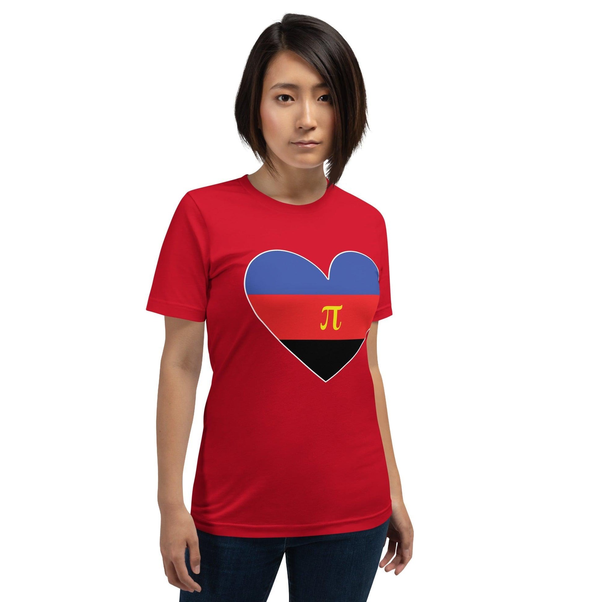 Polyamory Heart T-Shirt - T Shirt - Free 2 B