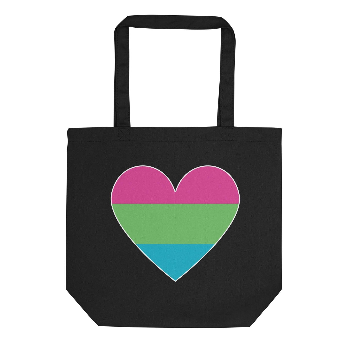 Polysexual Heart Tote Bag - Tote Bag - Free 2 B