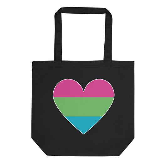 Polysexual Heart Tote Bag - Tote Bag - Free 2 B