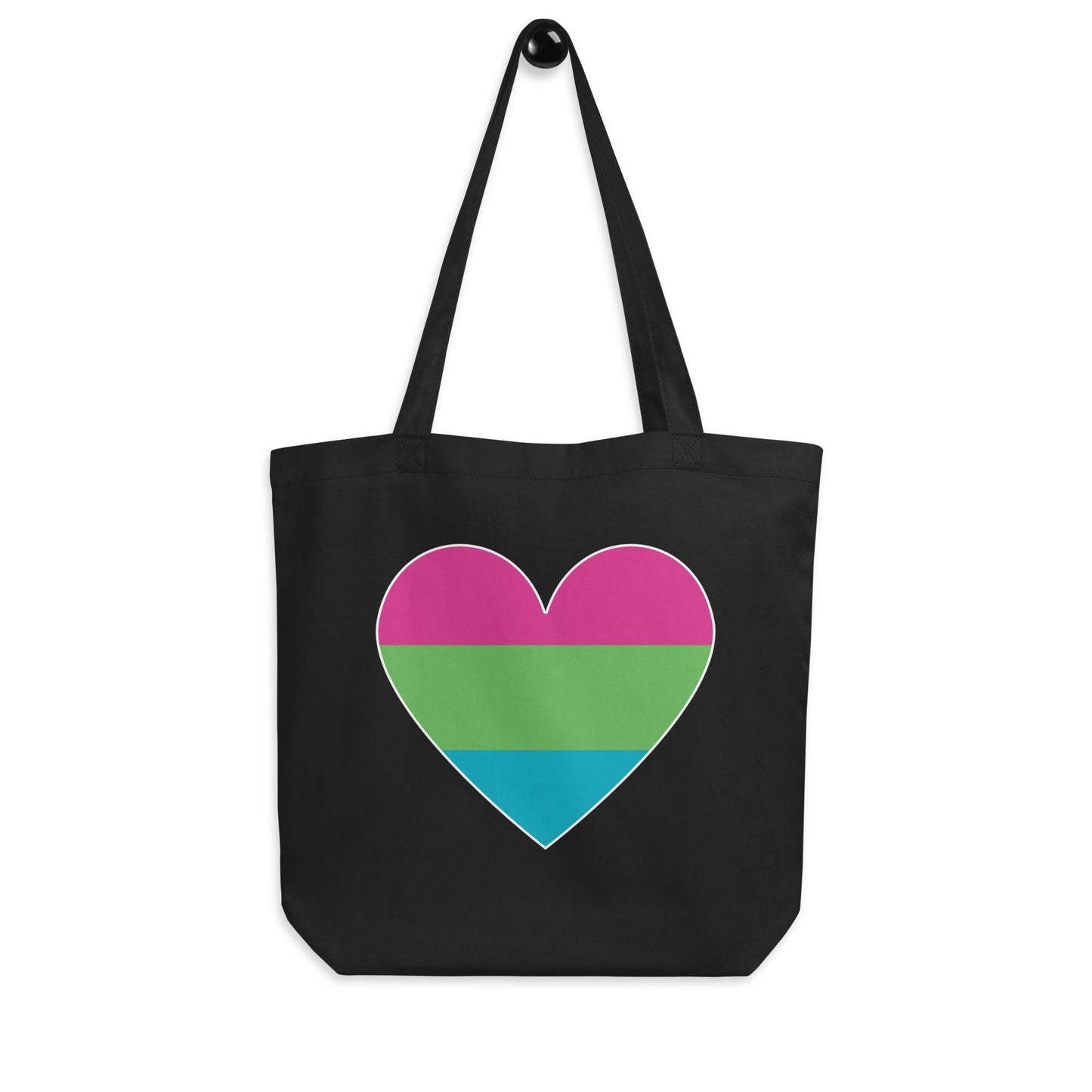 Polysexual Heart Tote Bag - Tote Bag - Free 2 B