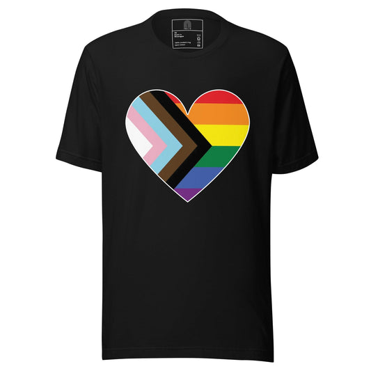 Progress Heart T-Shirt - T Shirt - Free 2 B