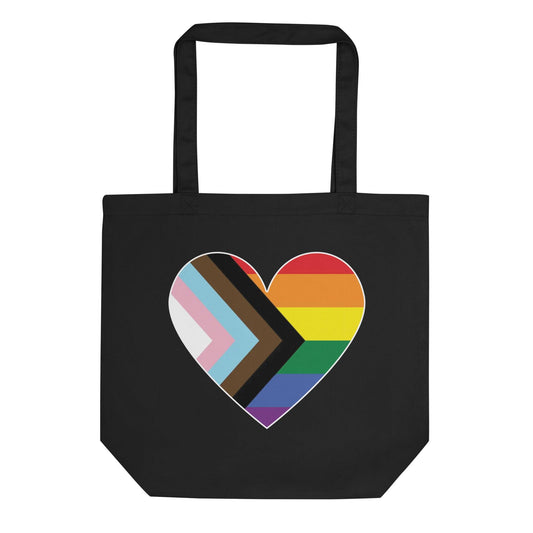 Progress Heart Tote Bag - Tote Bag - Free 2 B