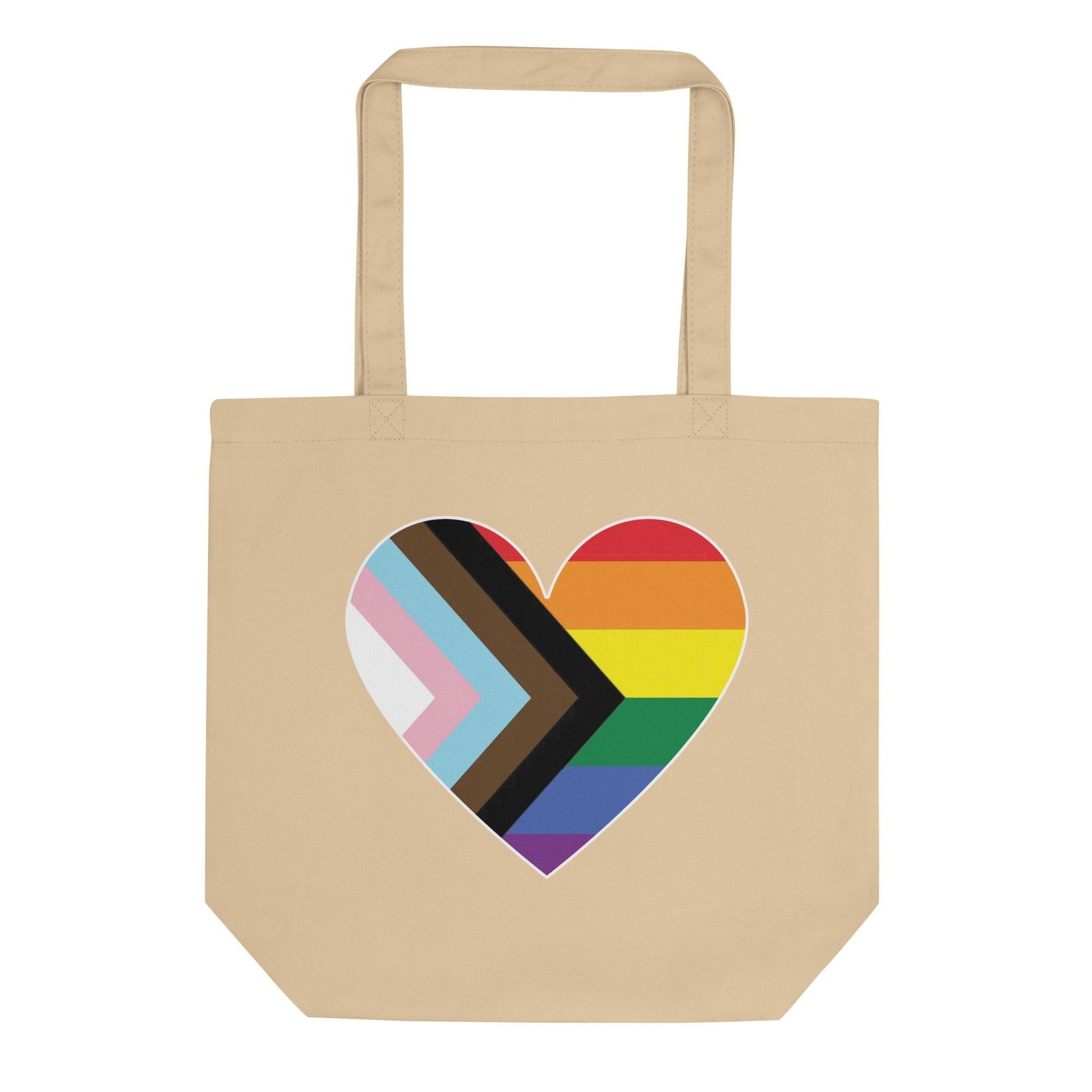 Progress Heart Tote Bag - Tote Bag - Free 2 B