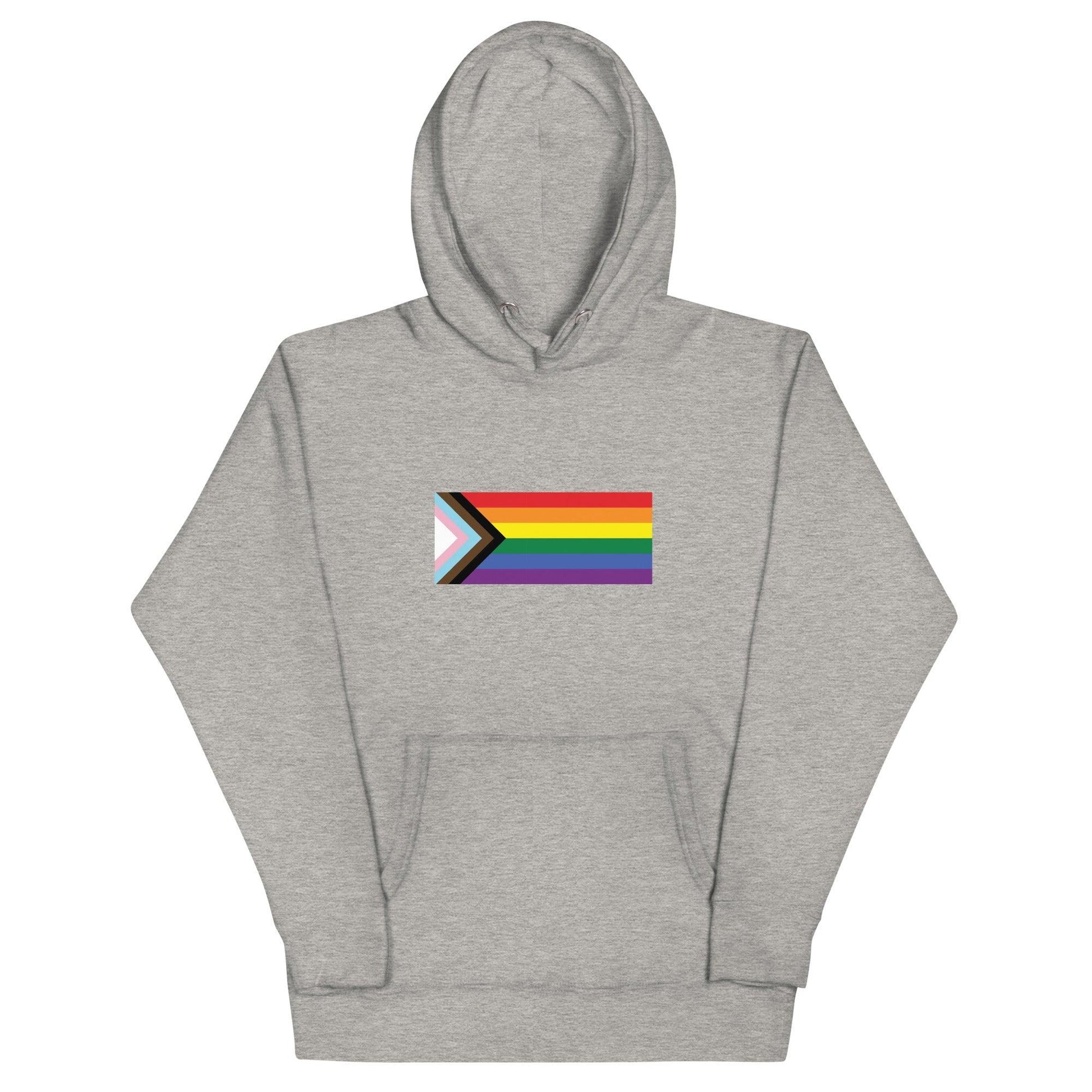 Progress Pride Flag Hoodie - Hoodie - Free 2 B