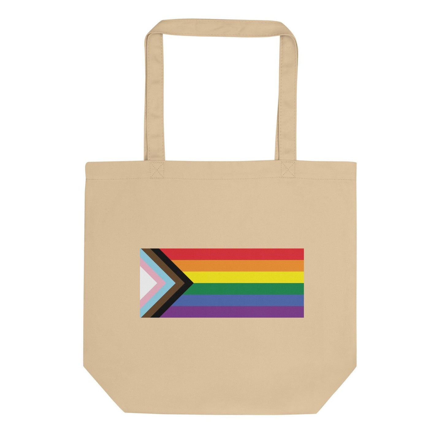 Progress Pride Flag Tote Bag - Tote Bag - Free 2 B