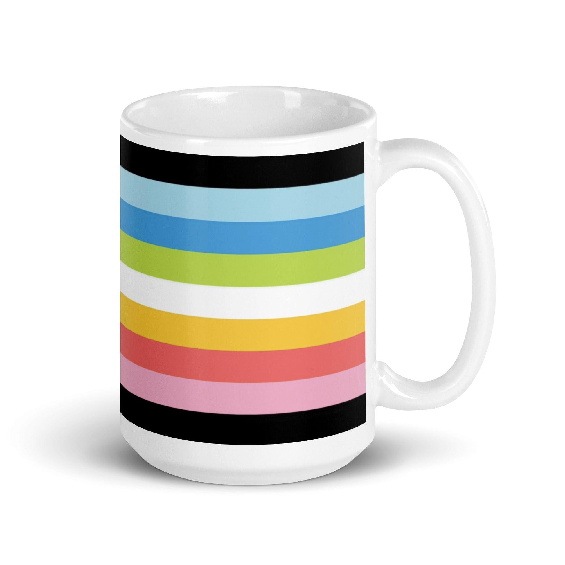 Queer Flag Mug - Mug - Free 2 B