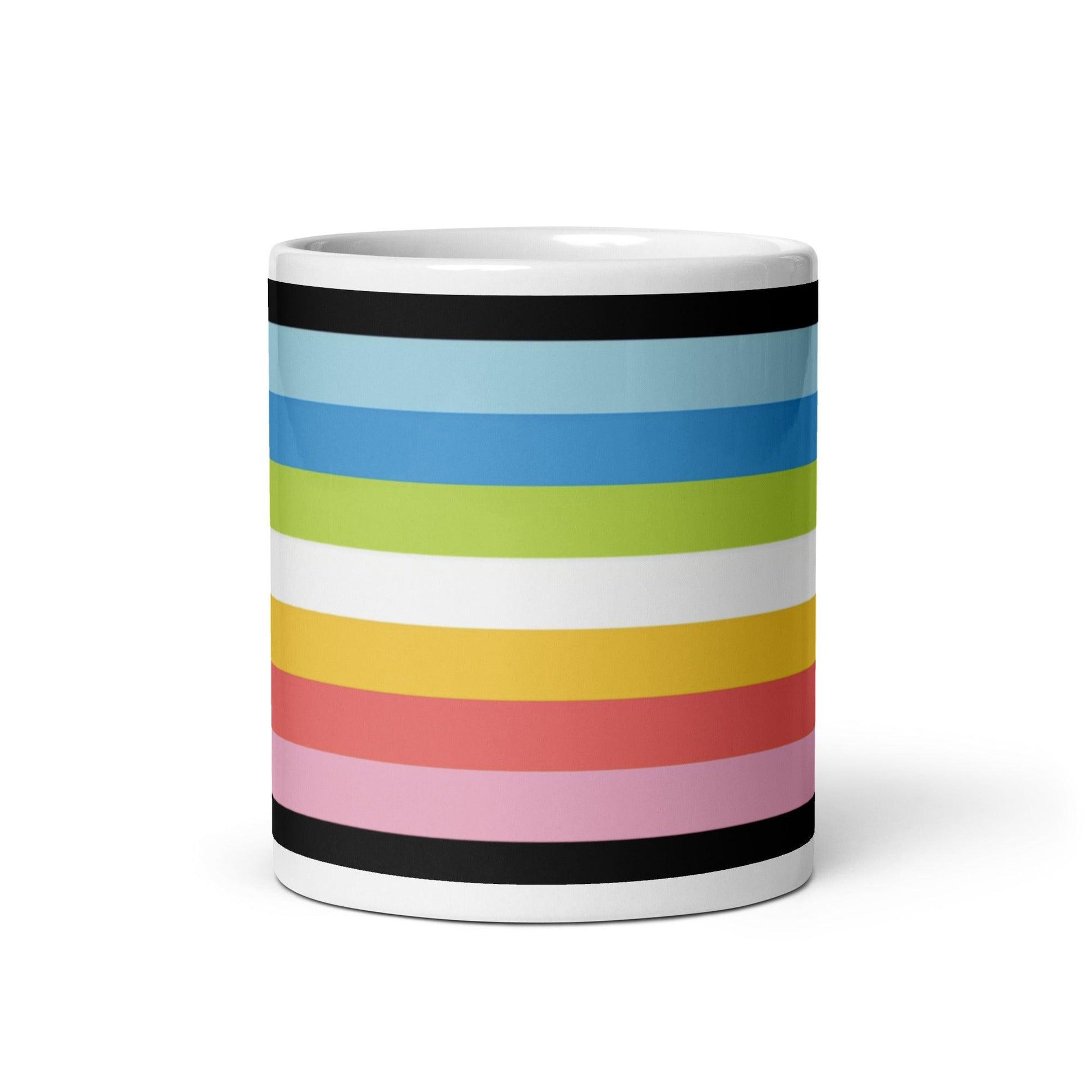 Queer Flag Mug - Mug - Free 2 B