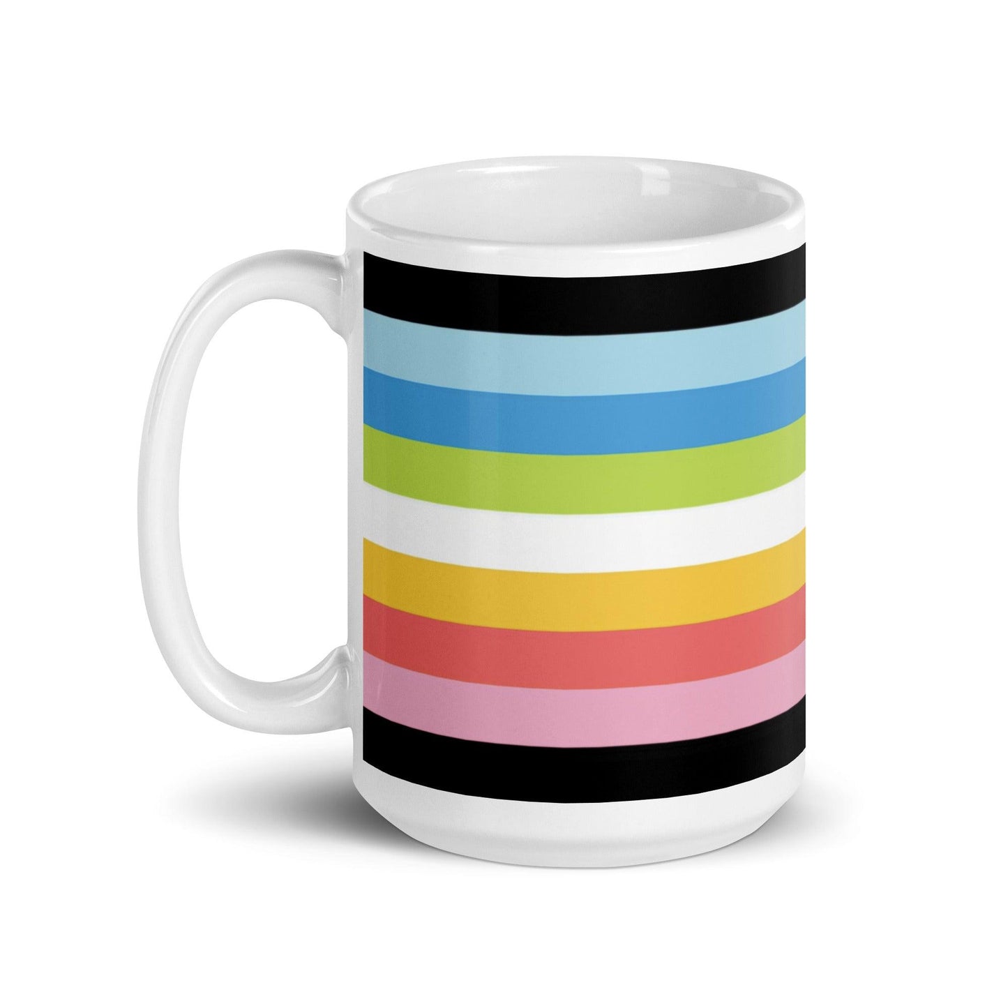 Queer Flag Mug - Mug - Free 2 B