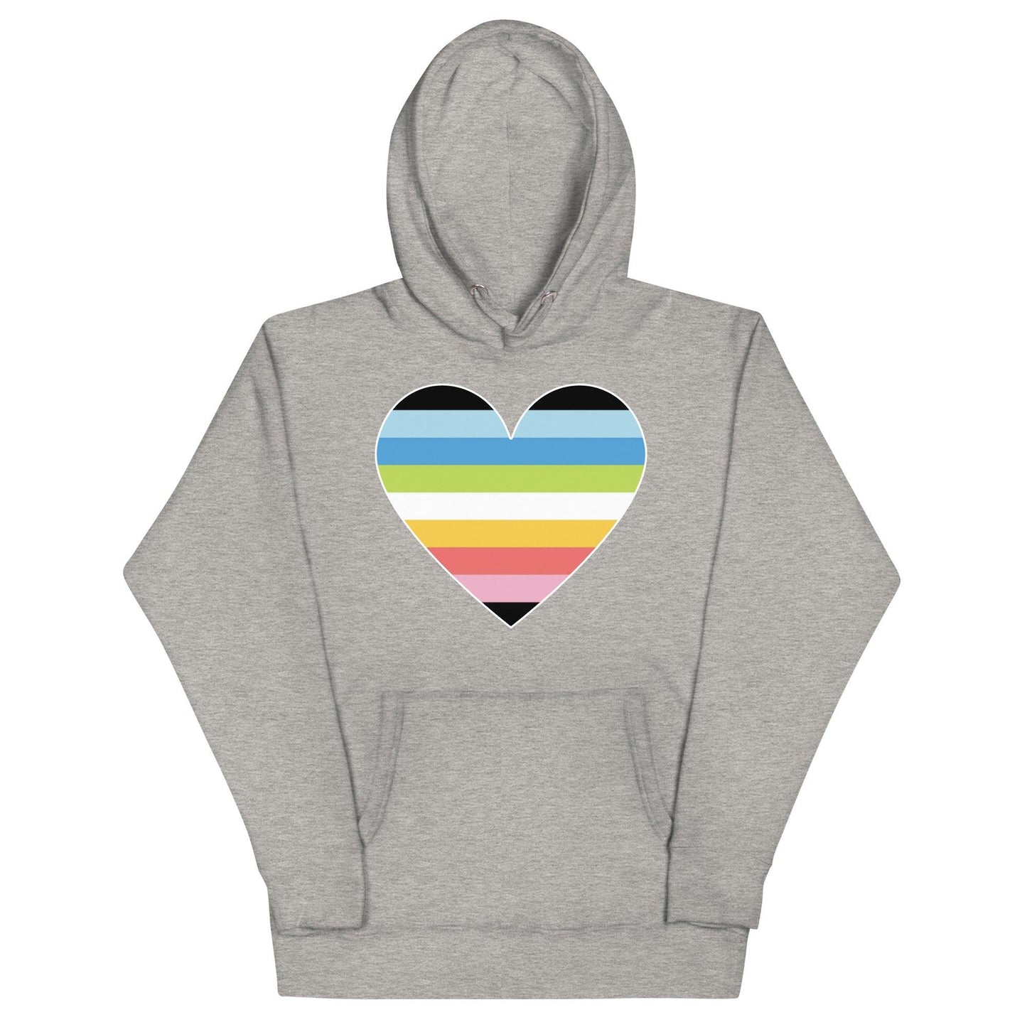 Queer Heart Hoodie - Hoodie - Free 2 B