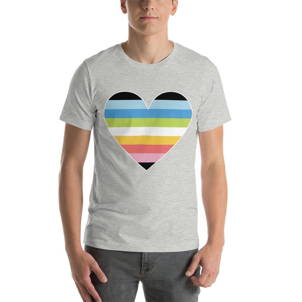 Queer Heart T-Shirt - T Shirt - Free 2 B