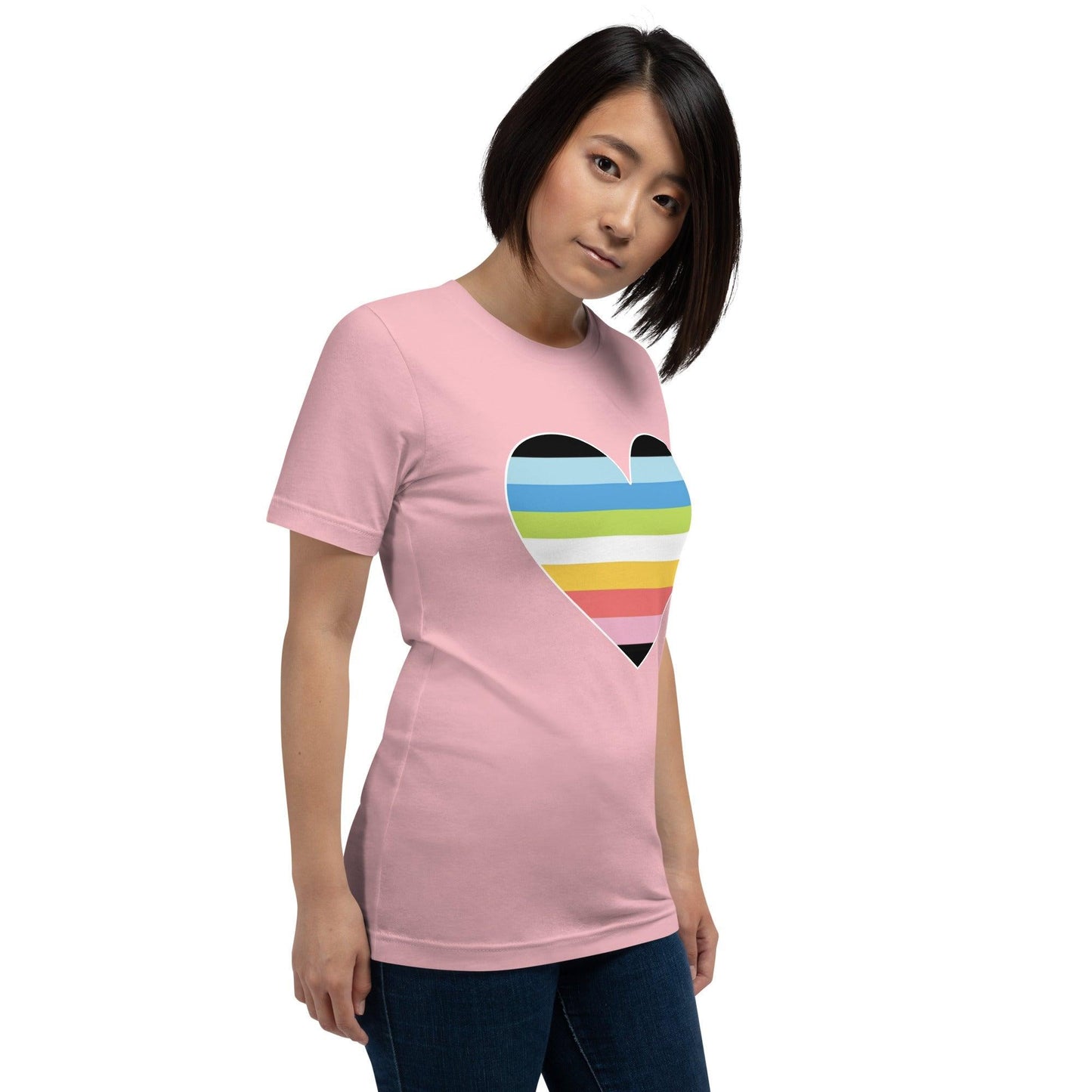 Queer Heart T-Shirt - T Shirt - Free 2 B