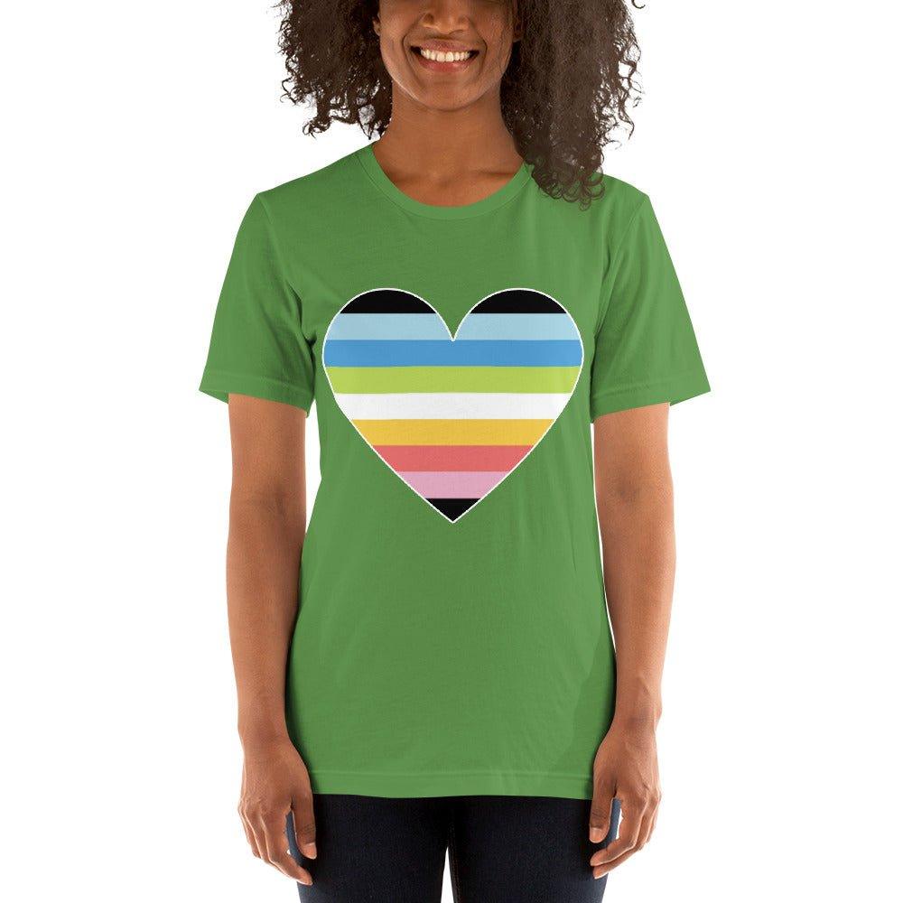 Queer Heart T-Shirt - T Shirt - Free 2 B