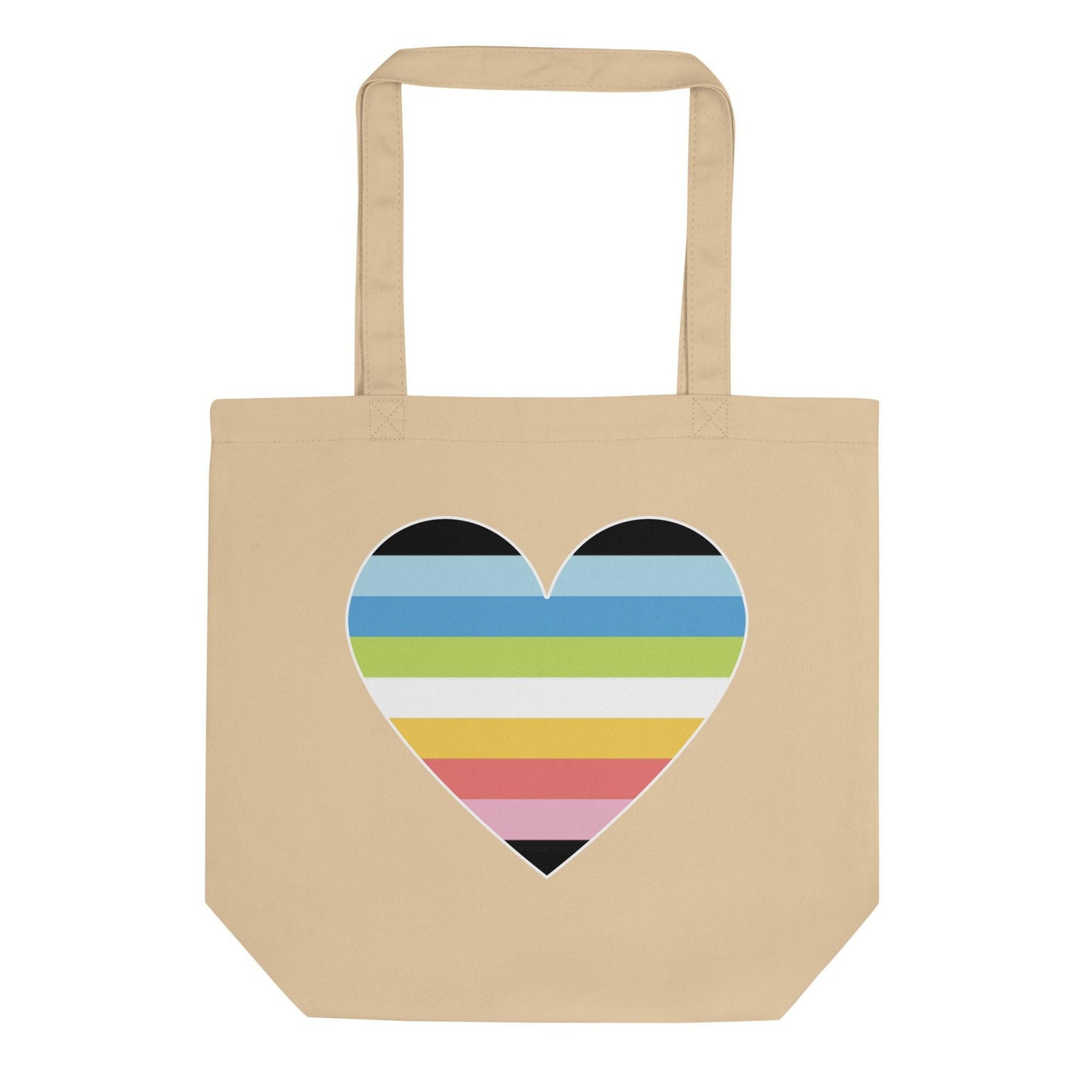 Queer Heart Tote Bag - Tote Bag - Free 2 B