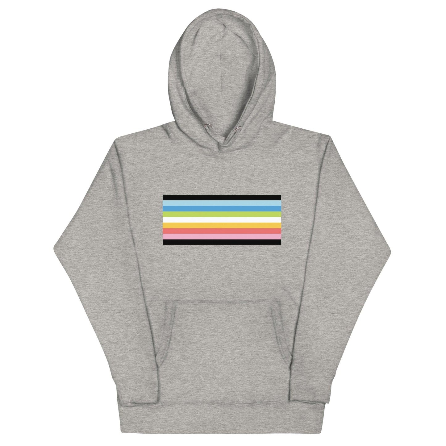 Queer Pride Flag Hoodie - Hoodie - Free 2 B