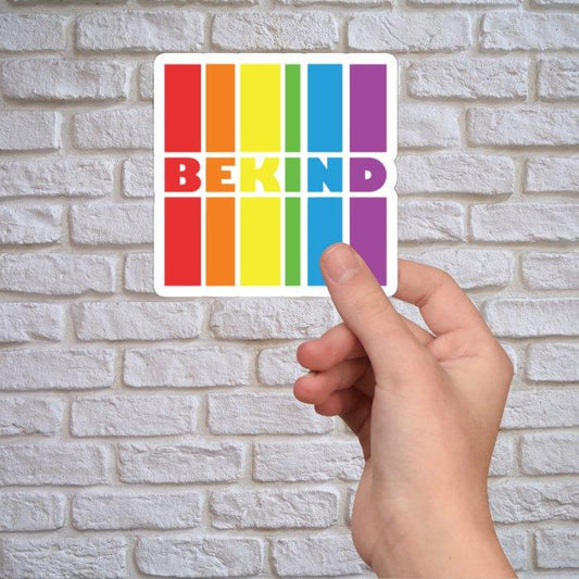 Rainbow Kindness Sticker - Sticker - Free 2 B