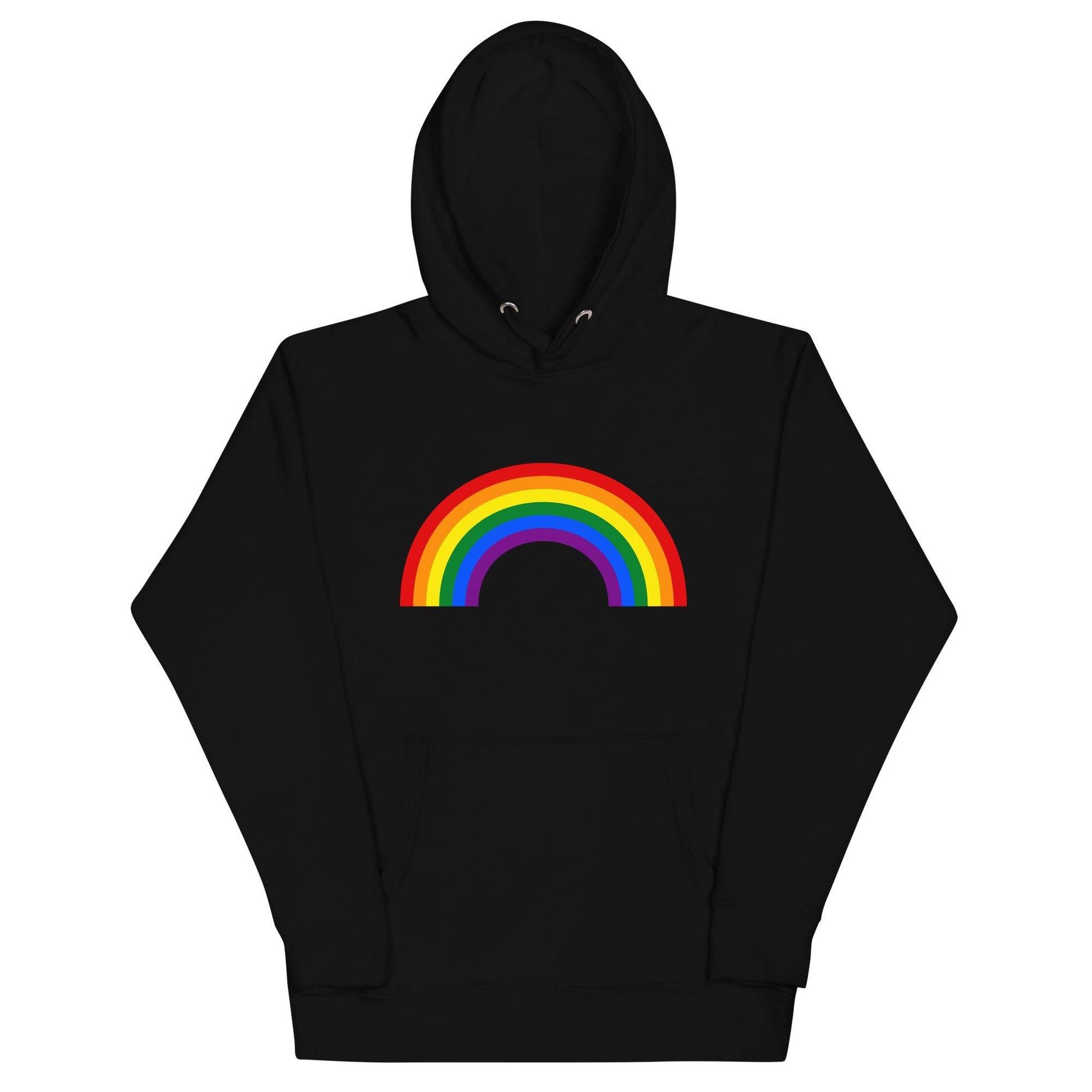 Rainbow Pride Flag Hoodie - Hoodie - Free 2 B