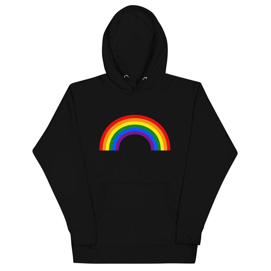 Rainbow Pride Flag Hoodie - Hoodie - Free 2 B