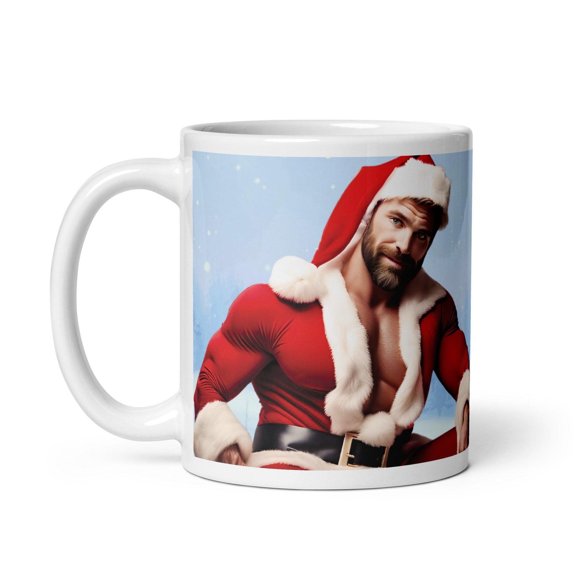 Sexy Santa 'On the Naughty List and Loving It' Mug - Mug - Free 2 B