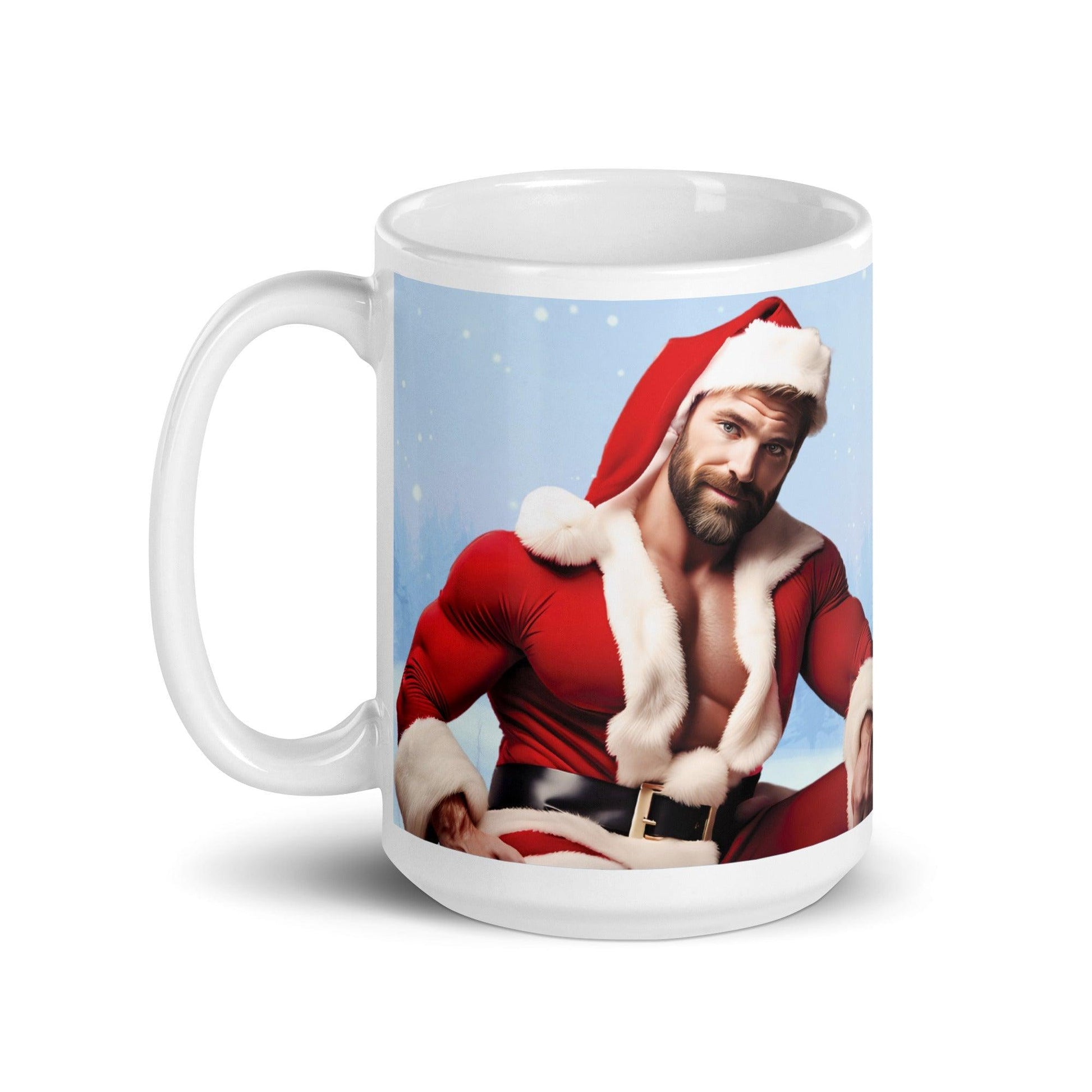 Sexy Santa 'On the Naughty List and Loving It' Mug - Mug - Free 2 B