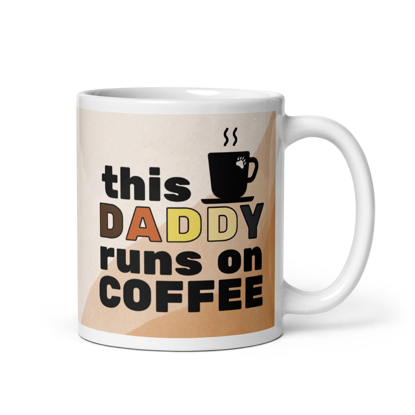 "This Daddy Runs on Coffee" Mug - Mug - Free 2 B