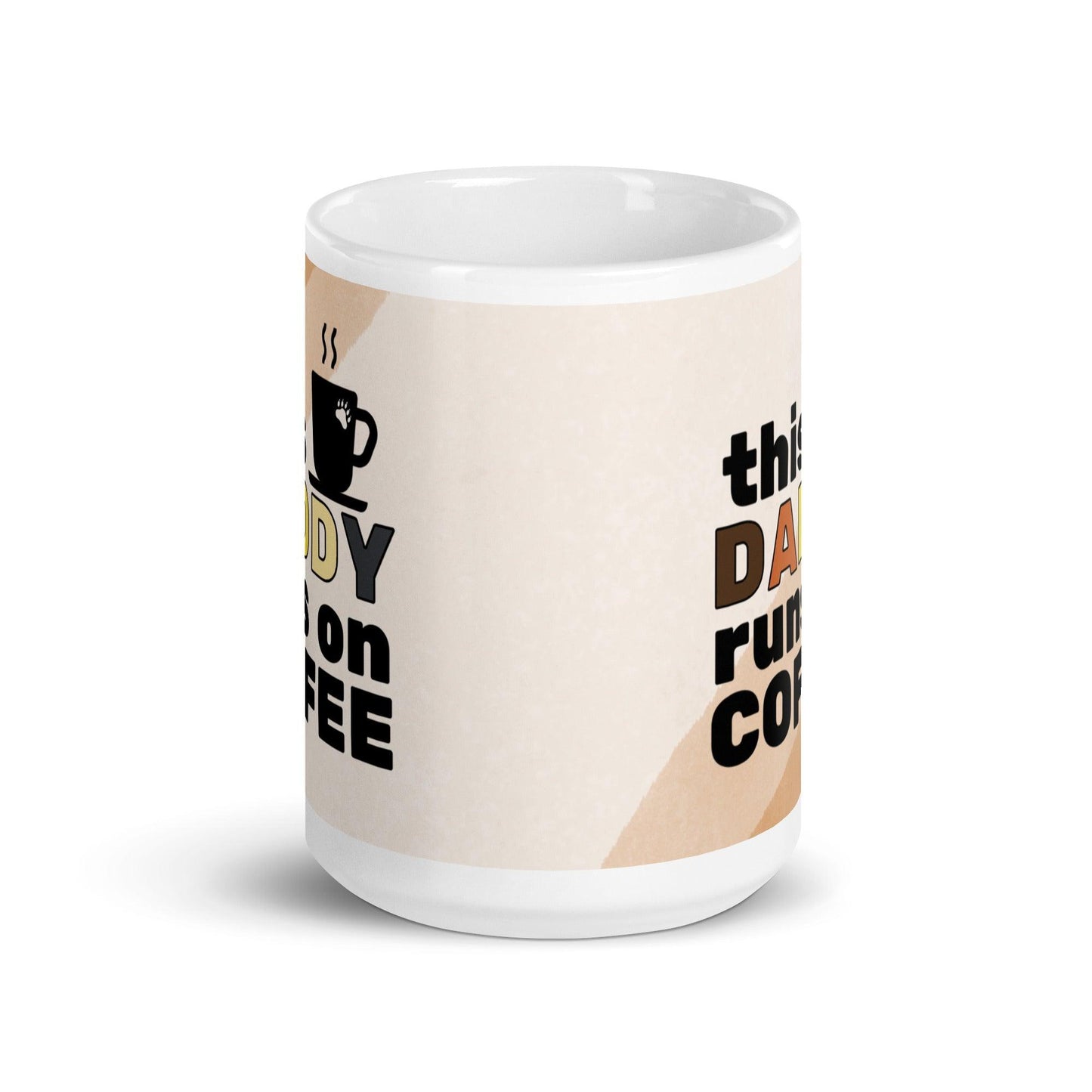 "This Daddy Runs on Coffee" Mug - Mug - Free 2 B